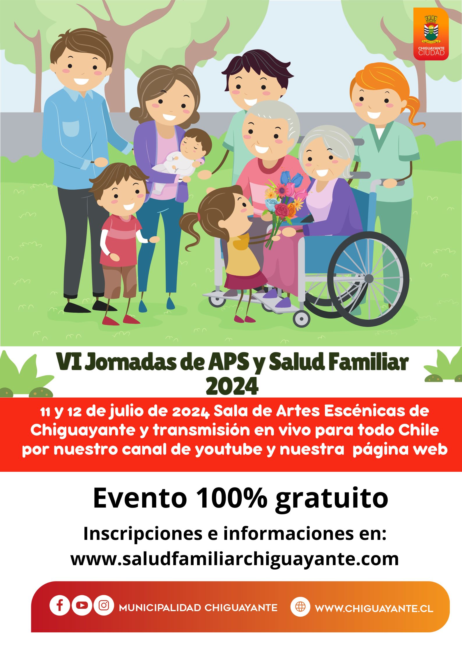 VI Jornadas de APS y Salud Familiar 2024 Chiguayante – Sociedad Chilena ...